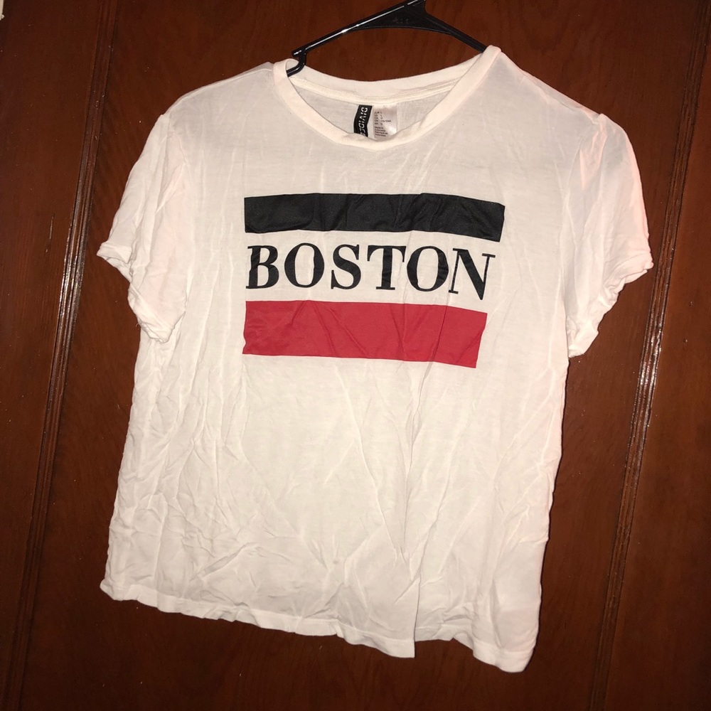 White graphic Tee!